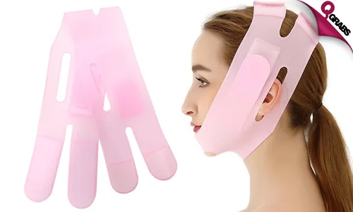 V-Shaped Silicone Face Lift Mask!